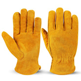 OZERO guantes frontales mostrando protección y acabado duradero
