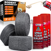 PAMAZY paquete frontal del kit para control de roedores, protección rápida