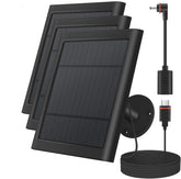 Paodekua panel frontal mostrando placa solar, garantía de carga continua