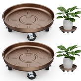 Parsagi vista frontal del plant caddy, soporte estable y resistente