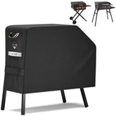 PasWith vista frontal de la funda para plancha 22" protegiendo contra lluvia