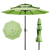 Patio Kingdom frente apple green mostrando amplio sombreado y atractivo