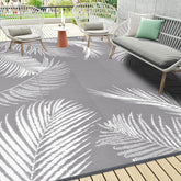 Pauwer alfombra exterior vista frontal decora patio y protege superficie