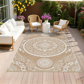 Pauwer alfombra frontal mostrando patrón paisley y elegante protección