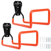 PeoMev colgador metálico frontal mostrando resistencia y orden