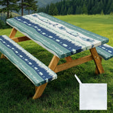pickyNproud funda frontal en mesa rectangular protegiendo y embelleciendo