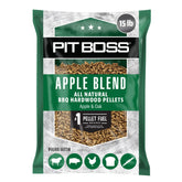 Pit Boss bolsa 15 lb frente mostrando empaque y facilidad de almacenamiento