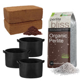 plantonix empaquetado frontal del kit para germinar, solución completa