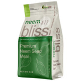 plantonix Neem Bliss empaque frontal mostrando 1 lb y beneficios orgánicos