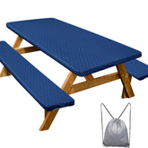 Play Tailor funda de mesa frontal mostrando ajuste y protección