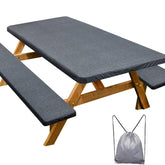 Play Tailor funda para mesa frontal mostrando ajuste y protección