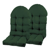 PNP HWJIAJU pack frontal mostrando dos cojines verde oscuro, aspecto duradero