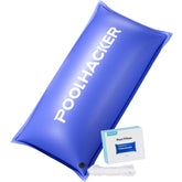 POOLHACKER frente del empaque mostrando tamaño y protección