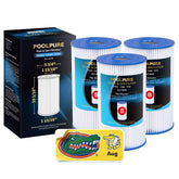 POOLPURE cartucho Type B frontal mostrando ajuste perfecto y compatibilidad