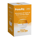 poolrx vista frontal del envase mostrando protección prolongada