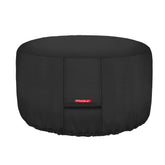 Porch Shield vista frontal de la funda protegiendo fogón, protección climática