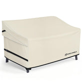 Porch Shield funda frontal de sofá 2 plazas protegiendo muebles exterior