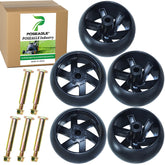 POSEAGLE rueda frontal del paquete mostrando ajuste universal y durabilidad