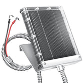 POWOXI panel frontal mostrando diseño robusto y carga eficiente