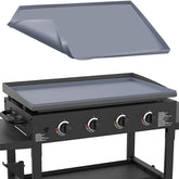 Protebox tapete frontal ajustado a plancha Blackstone, protección visible