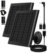 PUUQII panel frontal mostrando placa solar y beneficio de carga continua
