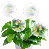 Pynqdfu vista frontal del set de cuatro globos de riego, diseño decorativo