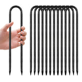 QNLONG estaca frontal mostrando forma en U y durabilidad