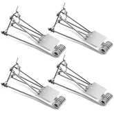 Qualirey trampa frontal de acero inoxidable, protección duradera