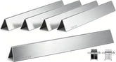 QuliMetal deflectores frontales paquete mostrando ajuste perfecto