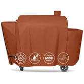 QuliMetal funda frontal mostrando ajuste perfecto y protección contra lluvia