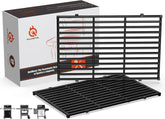 QuliMetal rejilla frontal encajada en Weber Spirit para ajuste seguro