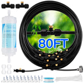 Rafow kit frontal del sistema nebulización mostrando componentes y beneficio refrescante
