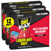 Raid cebo líquido frente mostrando diseño y fácil colocación