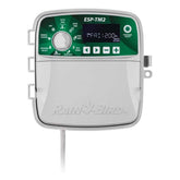 Rain Bird ESP-TM2 frontal mostrando carcasa resistente y facilidad de montaje