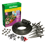 Rain Bird frente del empaque mostrando kit completo y ahorro de agua