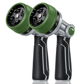 RAINPOINT boquilla metálica frontal mostrando robustez y durabilidad
