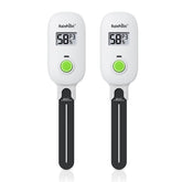 RAINPOINT frente del paquete mostrando dos medidores y accesorios para instalación rápida