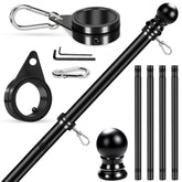REERON mástil frontal 5 ft mostrando montaje limpio y apariencia elegante