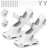 REERON soporte frontal blanco mostrando montaje estable