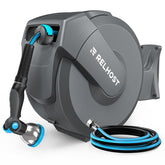 Relhost frontal montado en pared mostrando montaje y orden