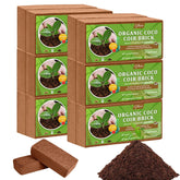 Riare frente del paquete mostrando 12 bricks, solución sostenible para jardines