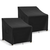 Richwon vista frontal de la funda protegiendo silla, resguardo completo