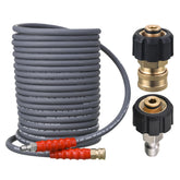 RIDGE WASHER vista frontal del paquete mostrando longitud y adaptadores