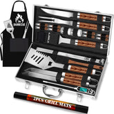 ROMANTICIST estuche de aluminio abierto organizando todas las herramientas, facilita transporte