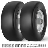 RONPOW neumático frontal con aro mostrando durabilidad y montaje fácil