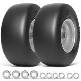 RONPOW vista frontal de rueda 13x6.50-6 resistente y sin pinchazos
