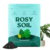 Rosy Soil frente del paquete mostrando mezcla orgánica y beneficio de conservación