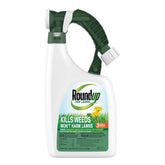 Roundup For Lawns3 frente del envase mostrando diseño y tamaño práctico