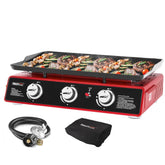 Royal Gourmet PD1301R vista frontal mostrando control y superficie