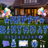 Rtshuok frontal del pack mostrando letras y accesorios para una decoración completa